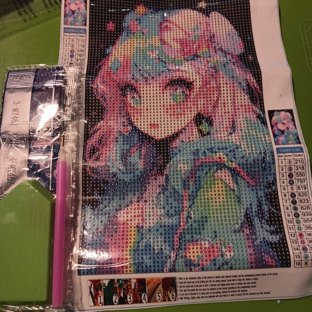 Colorful Diamond Painting Kit 20x30